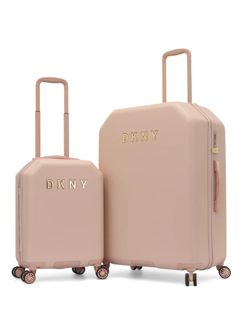 دكني طقم حقائب سفر  قطعتين صلبة بعجلات دوارة