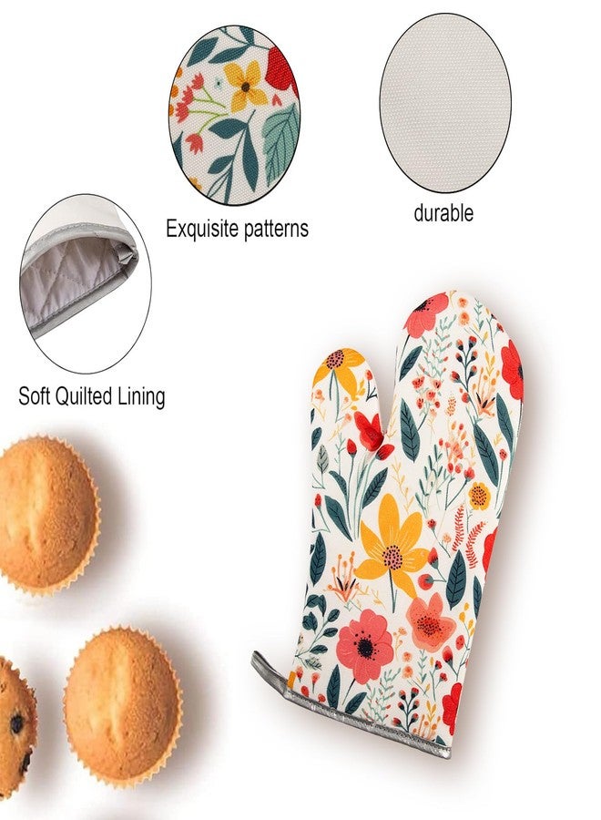 QEES Pioneer Woman Insulated Casserole Carriers for Hot or Cold Food+Oven Mitts and Pot Holders Sets,Oven Gloves+Hot Pads.Pioneer Woman Kitchen Stuff.Pioneer Woman Kitchen Accessories,Gifts for Women (3) - Image 3