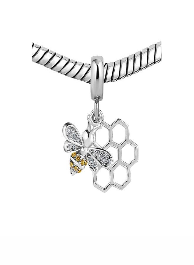 KunBead Love Animal Bee Pendant Dangle Charms Compatible with Pandora Bracelets - Image 3