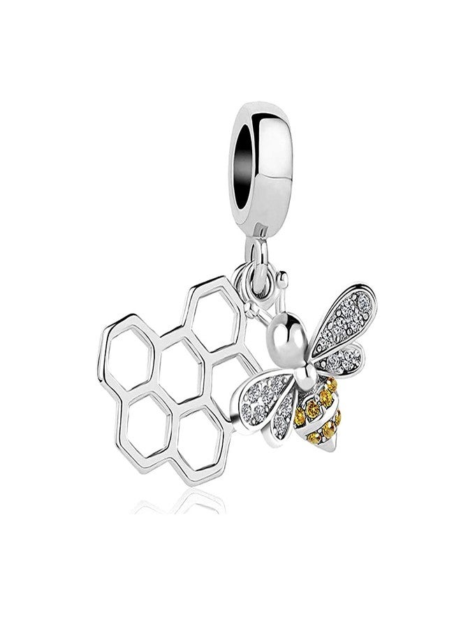 KunBead Love Animal Bee Pendant Dangle Charms Compatible with Pandora Bracelets - Image 1