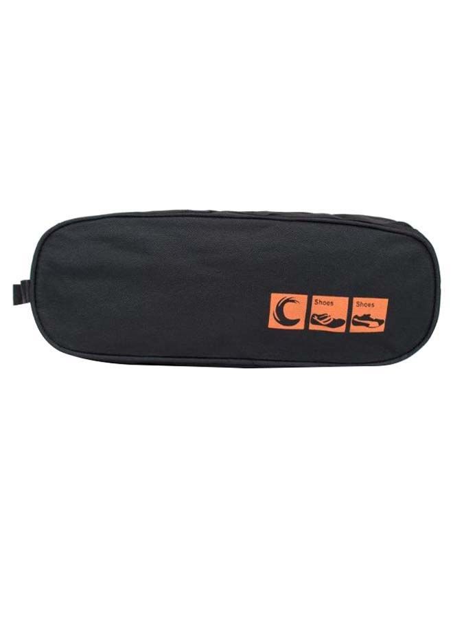 NIBEMINENT Waterproof Portable Shoe Bag Black/Clear  - Image 1