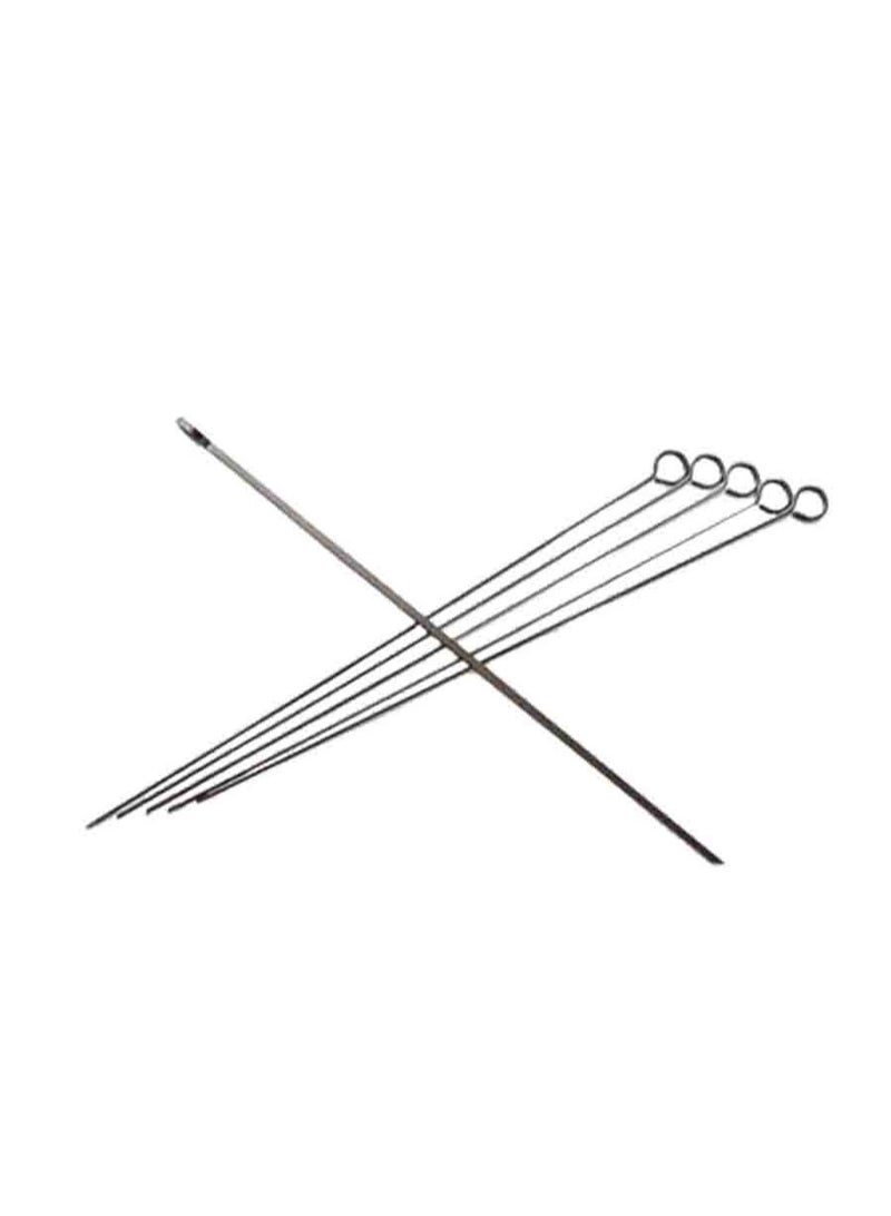 سي او أرماء طقم عدة شواء متكاملة مكونة من شواية حديد واسياخ شواء ومهف هواء وملقاط فحم - Image 2