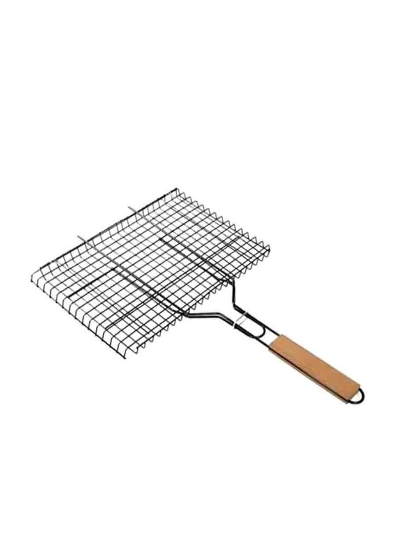 سي او أرماء طقم عدة شواء متكاملة مكونة من شواية حديد واسياخ شواء ومهف هواء وملقاط فحم - Image 4