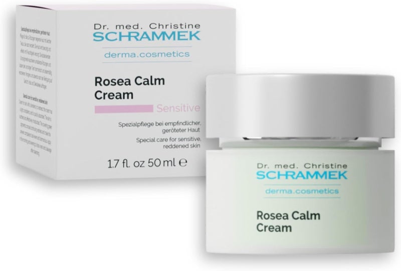 Dr. Schrammek Rosea Calm Cream - 50ml - Special Care for Sensitive and Reddened Skin with Vitamin C - Image 1