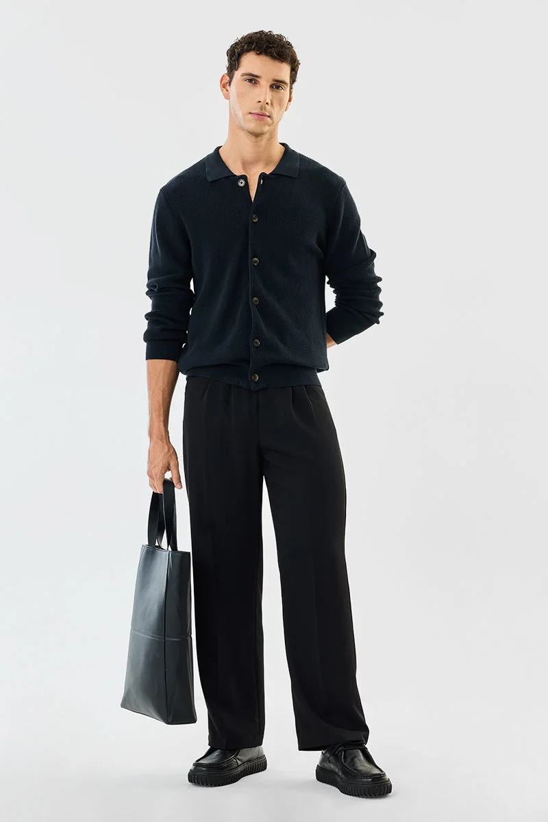 سنيتش كارديجان بولو محبوك بقصة عادية