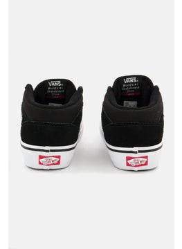 VANS Women Half Pro Cab Lace Up Casual Shoes, Black/White  - Image 4