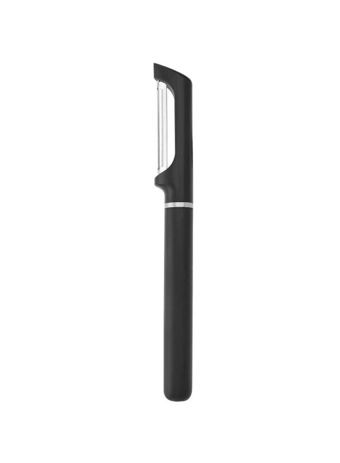 KitchenAid Premium Euro Peeler Onyx Black – Stainless Steel Serrated Blade Peeler with Protective Cover for Vegetable & Fruits - Image 1