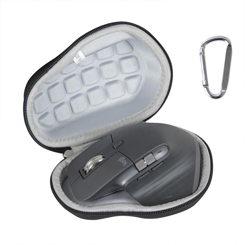 Anleo Travel Hard Case for Logitech MX Master 4 / Logitech MX Master 3S / 3 Wireless Mouse (Black) - Image 1