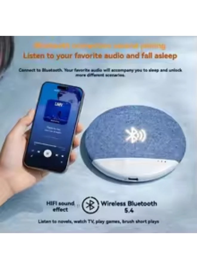 Jliyru Bluetooth Pillow Speaker for Sleeping, Mini Portable Under Pillow Speaker with White Noise Timer Wireless Sleep Aid with Stereo Bass Private Sleep Headphones for Side Sleeper Adult Kid - Image 5