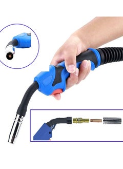 Excefore Welding Contact Tips Kit for MB15 Welding Torch, Includes 0.8mm M6 Tips, Holder, Diffuser, Shield Cup, and Nozzle Kit, Complete Accessories Set for 15AK MIG Welding Torch  - Image 4