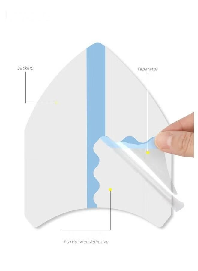 Anti-Chafing Thigh Stickers – Pack of 10 – A comfortable and invisible solution to prevent skin irritation, chafing, and friction under clothing. Perfect for sports, daily activities, and Hajj pilgrimage, ensuring smooth and irritation-free movement. - Image 3