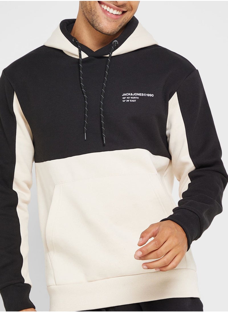 JACK & JONES - Colorblock Hoodie - Image 1