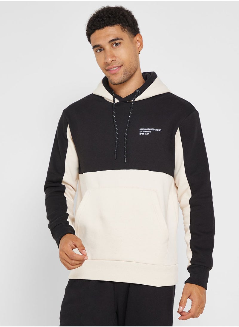 JACK & JONES - Colorblock Hoodie - Image 1