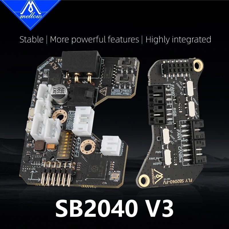 ميلو إلكترونيات Mellow Fly-SB2040 V3 CAN Toolhead Board for Voron 2.4 / Trident StealthBurner, Klipper / Rrf, EFD - Image 2