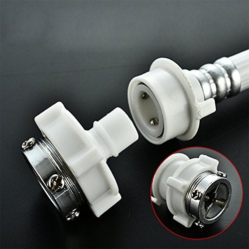 MLD Fully automatic washing machine with Tap Adaptor Water pipe inlet Flexible hose pipe front load and top loading fully automatic Washing Machines (Size 2 Meter,Color-Multi, Material-Plastic) - Image 3