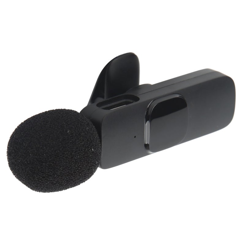 K9 Wireless Lavalier Microphone 1 for 2 Live Broadcast Equipment Mic Outdoor Lavalier Microphone for Smart Phone Tablet Universal for IOS Port - Image 1