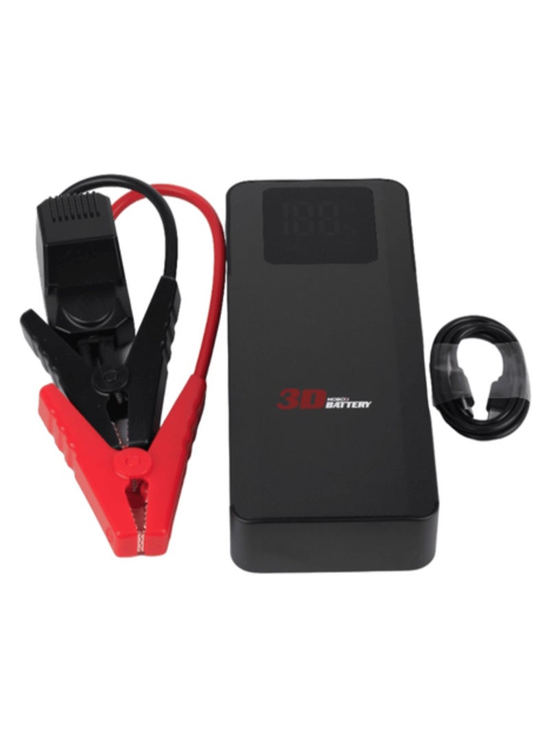3D 16000mAh Portable Power Supply with Car Jump Starter & Power Bank with car Charger  - Image 1
