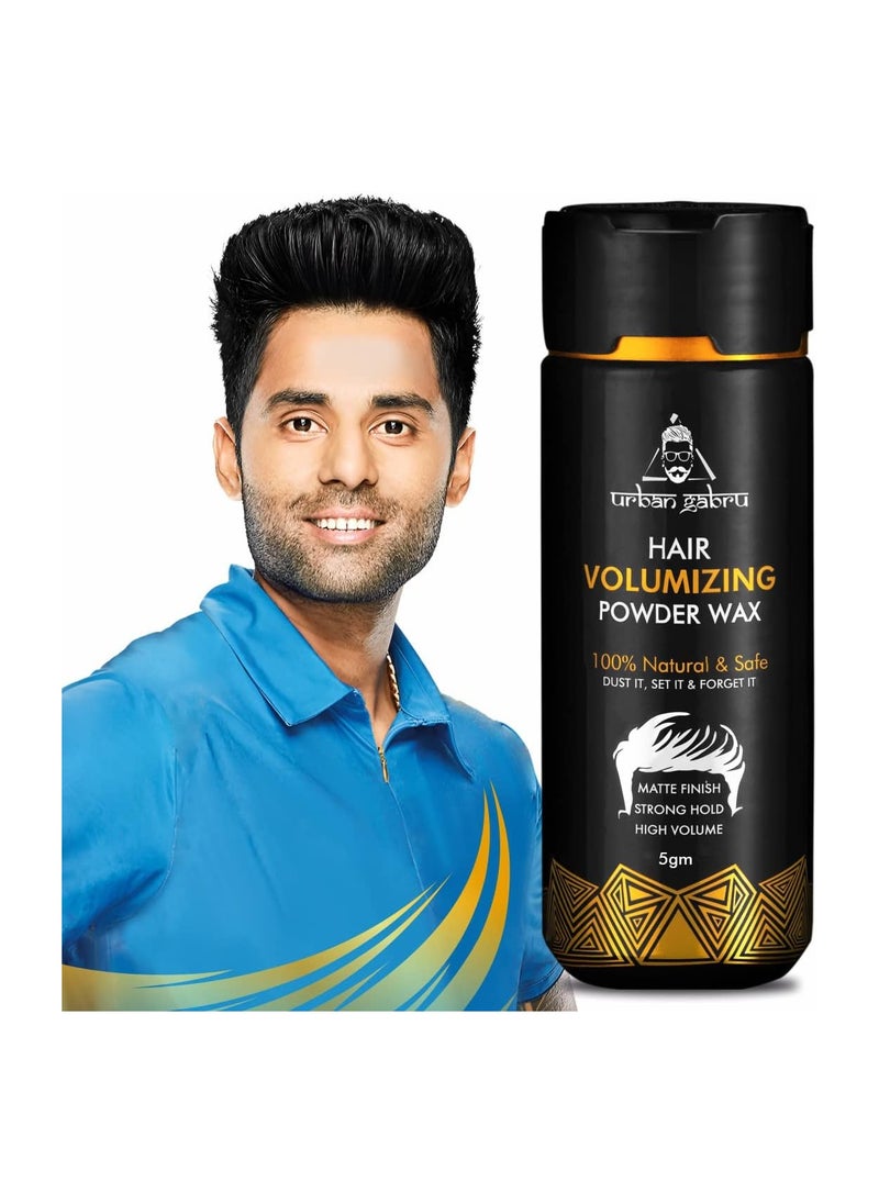 UrbanGabru UrbanGabru Hair Volumizing Powder Wax strong hold | Matte Finish styling powder 5g  - Image 1