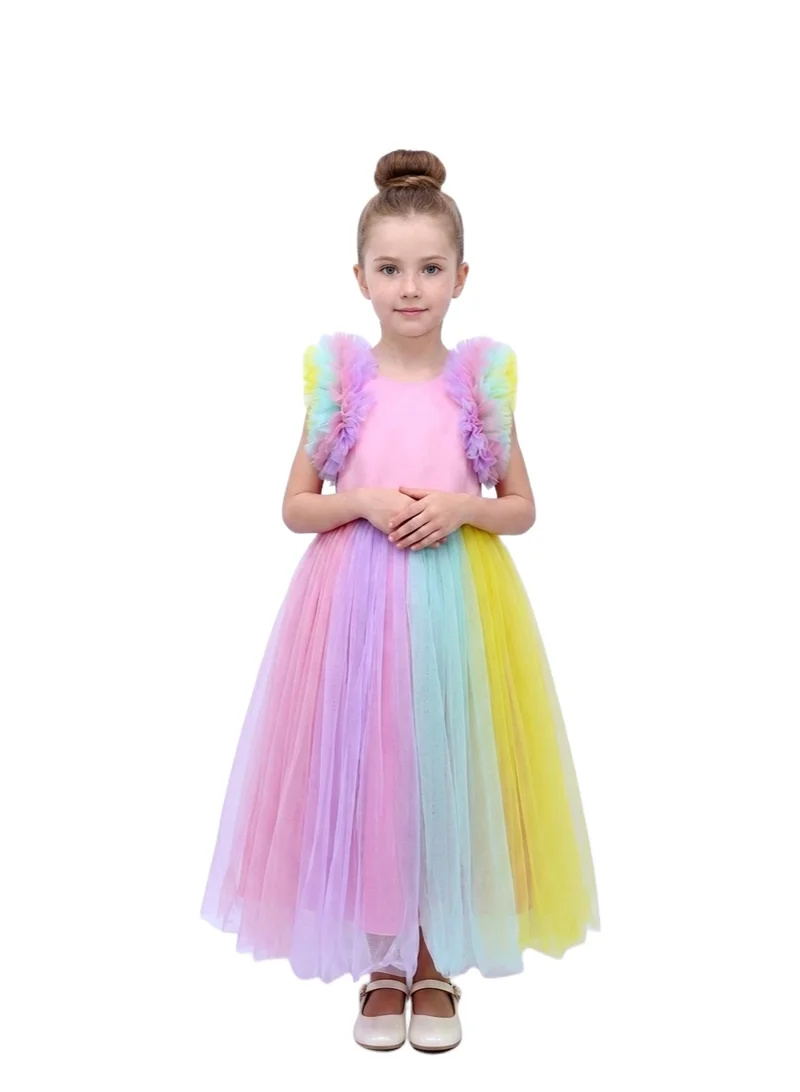 بيداني Pastel Unicorn Birthday Dress