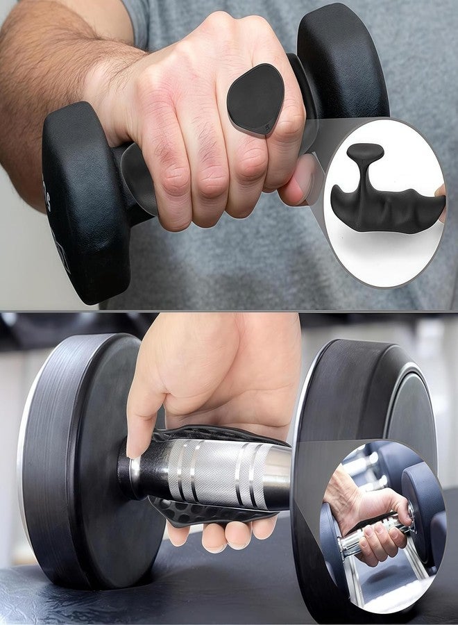 Kestilla Silicone Finger & Thumb Grip Pads for Gym | Anti-Slip Grip Hand Protectors for Lifting, Rowing | Prevents Blisters & Calluses - (Pair) - Image 4
