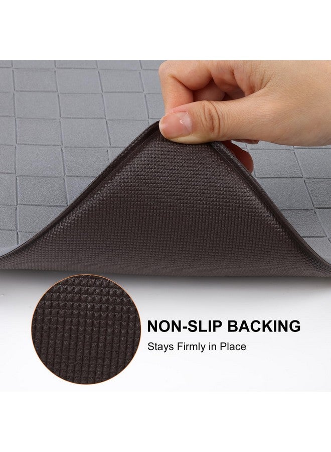 HEBE HEBE Anti Fatigue Kitchen Mats for Floor 3 Piece Set Non Slip Waterproof Comfort Standing Mat Runner for Home Office, Sink, Laundry - Image 4