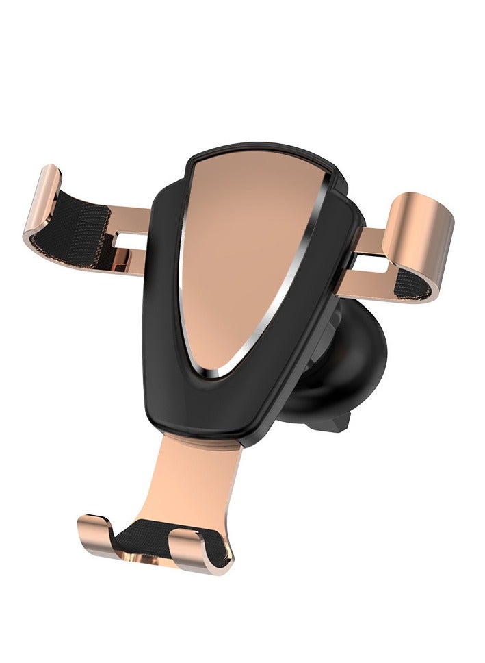 KUYING Creative Induction Gravity Metal Car Navigation Phone Holder 