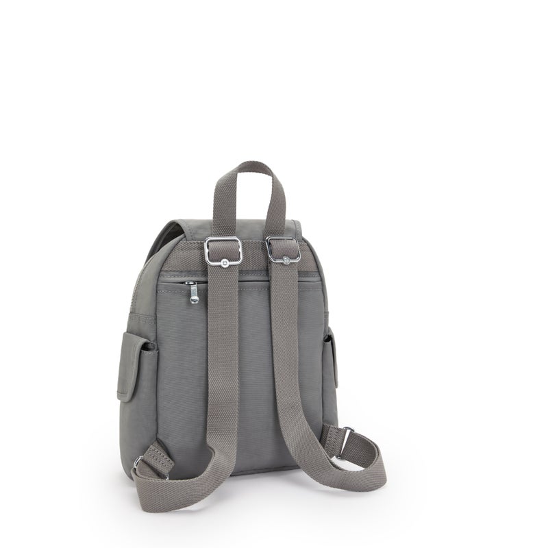 kipling City Pack Mini Inviting Grey Small Backpack - Image 2