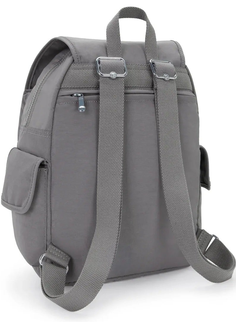 kipling حقيبة ظهر صغيرة رمادية جذابة من سيتي باك ميني - Image 3