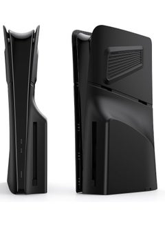 XICEN Premium ABS Replacement Shell for PS5 Slim Disc Edition (Black)  - Image 1