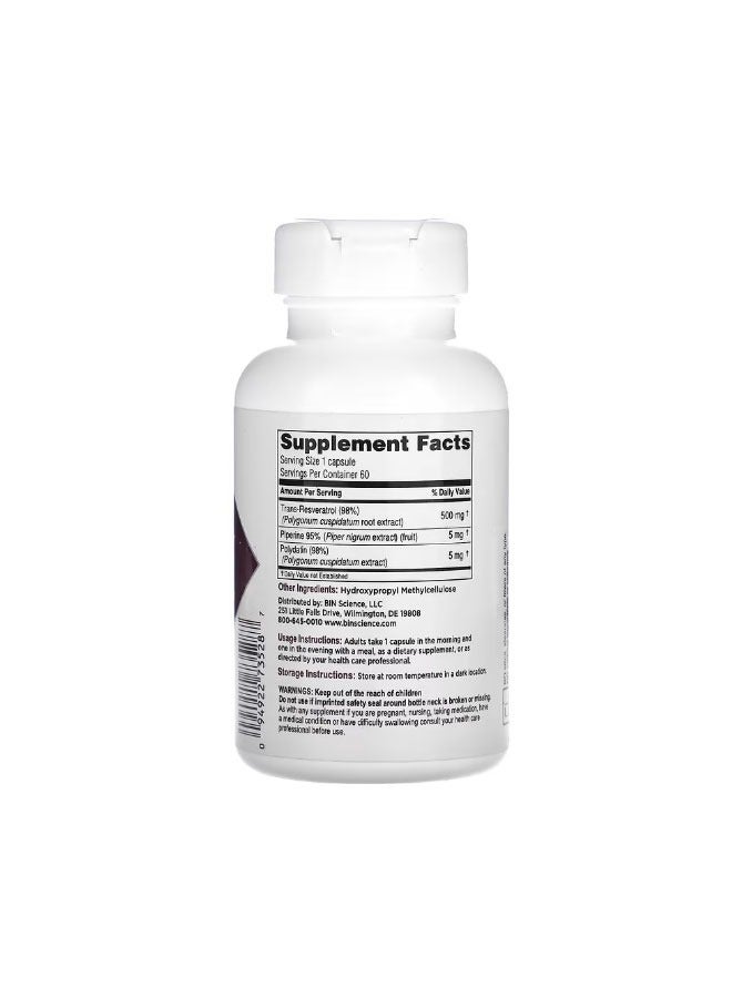 BIOTIVIA Transmax 500 mg 60 Capsules - Image 2