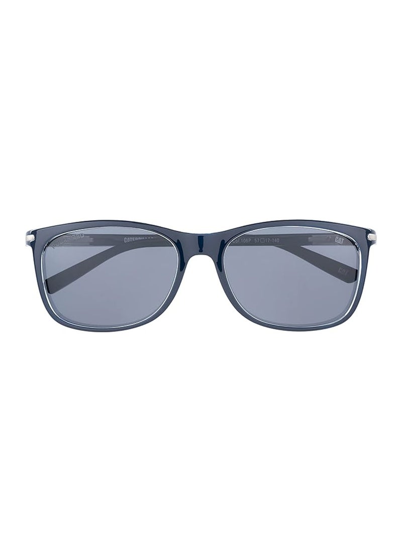 CAT men Precision 8506 Polarized Reactangle Sunglasses Blue 58 mm  - Image 2