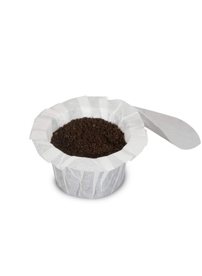 بيرفيكت بود مرشحات ورقية للاستخدام مرة واحدة من Perfect Pod EZ-Cup بتصميم غطاء حاصل على براءة اختراع لكبسولات القهوة القابلة لإعادة الاستخدام، عبوة من 8 قطع (400 مرشح)  - Image 3