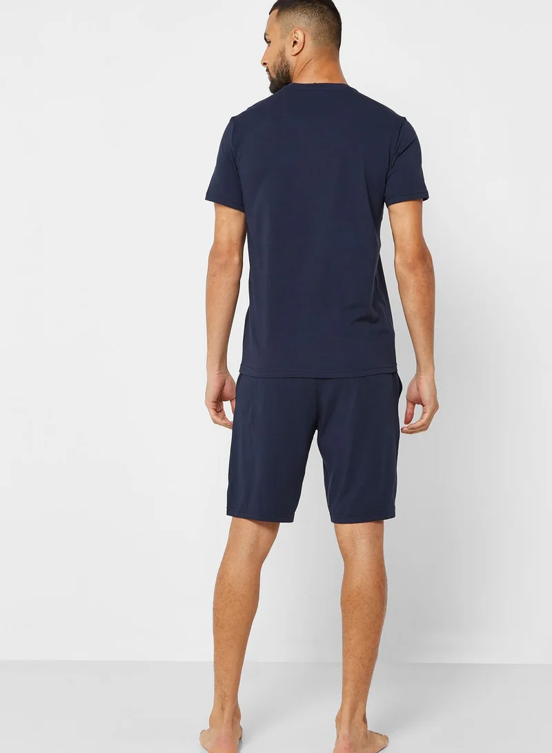EMPORIO ARMANI Logo Pyjama Set