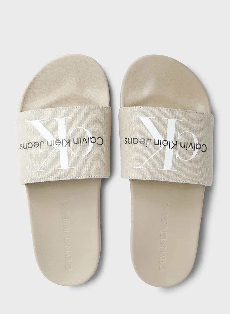 Calvin Klein Jeans Logo Slides