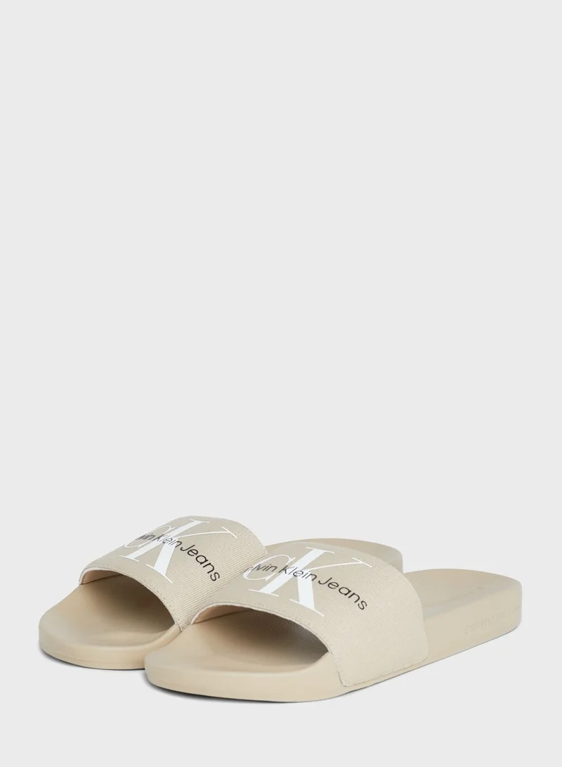 Calvin Klein Jeans Logo Slides