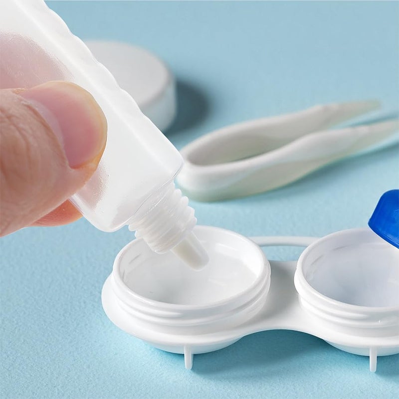 Healifty 30PCS 3ML Empty Plastic Squeezable Eye Liquid Dropper Bottles with Screw Cap, Portable Travel Empty Cosmetic Lens Care Bottle, Mini Refillable Plastic Droper Bottle - Image 5