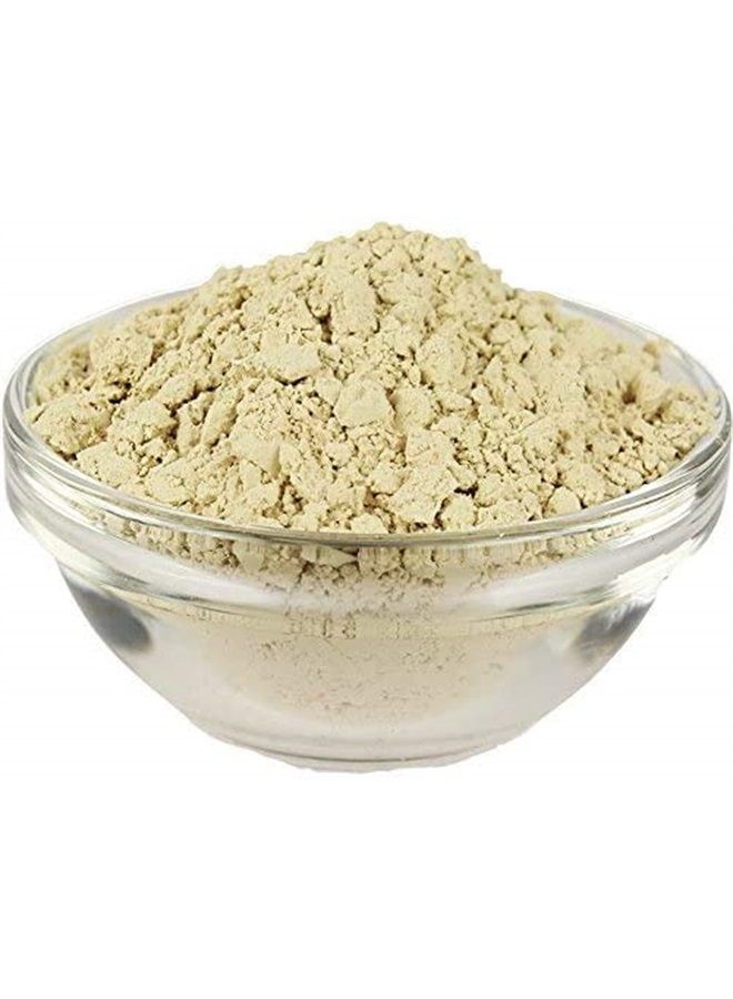 mGanna 100% طين ملطاني نقي 0.50 رطل | مسحوق طين فولر درجة تجميلية | قناع وجه طبيعي (نصف رطل) - Image 2