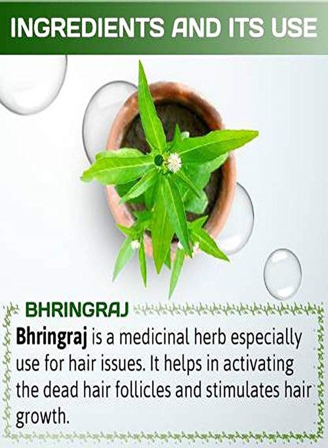 Olvedic 100% Pure Organic Bhringraj Powder For Hair & Skin Care-Pack of 3 (150 gm Each) - Image 4
