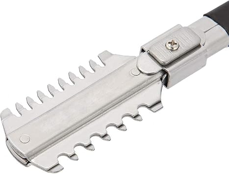 ANGGREK Razor Comb Doubleedge Razor Blades Manual Hair Cutting Thinning Barber Comb Shaper Hair Razor With Comb - Image 3