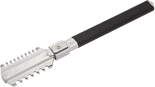 ANGGREK Razor Comb Doubleedge Razor Blades Manual Hair Cutting Thinning Barber Comb Shaper Hair Razor With Comb - Image 5