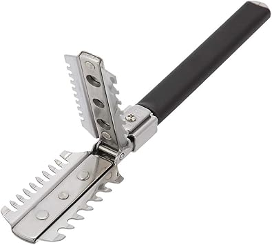 ANGGREK Razor Comb Doubleedge Razor Blades Manual Hair Cutting Thinning Barber Comb Shaper Hair Razor With Comb - Image 4