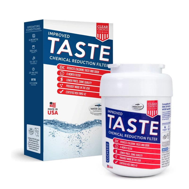 Clear Choice Clch102 Compatible For Mwf Refrigerator Water Filter Ge Mwf Fridge Filter Nsf/Ansi 42 - Image 1