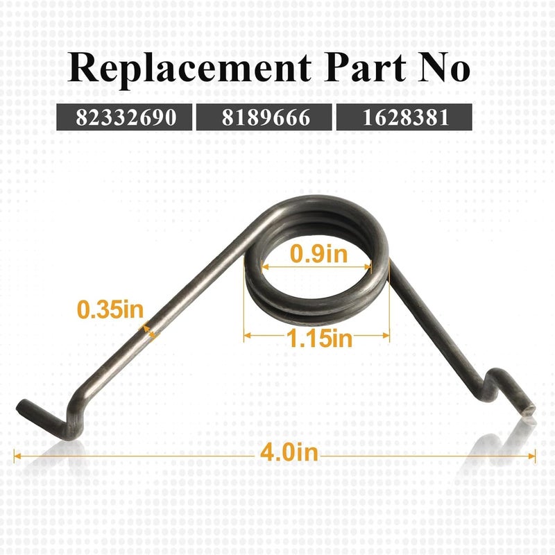 Clutch Pedal Return Spring: 2 Pcs Manganese Steel, Perfect Fit - Durable Robust Construction, Heavy Duty Clutch Spring for Volvo Trucks, Buses & Heavy Truck Repair - Image 4