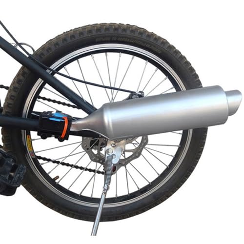 Bicycle Exhaust Sound System Bike Motorcycle Spoke Turbo Exhaust Pipe System