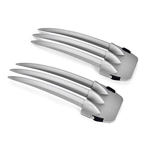 DAYSTART Plastic Wolf Claws with Dog Tags Pendant Fit for Wolverine Costume Cosplay Props - Image 2