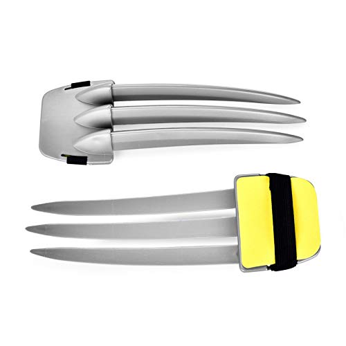 DAYSTART Plastic Wolf Claws with Dog Tags Pendant Fit for Wolverine Costume Cosplay Props - Image 4