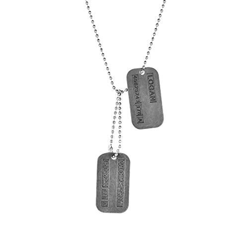 DAYSTART Plastic Wolf Claws with Dog Tags Pendant Fit for Wolverine Costume Cosplay Props - Image 3