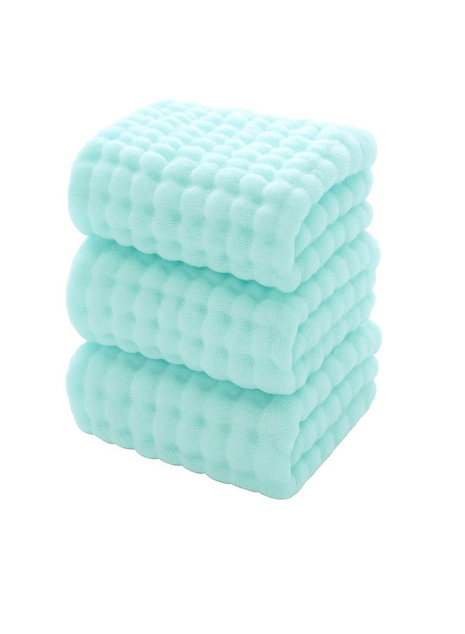 K.K. Villa Baby Muslin Cotton Baby Washcloths Extra Soft Reusable Hankies & Napkins for Infants & Baby Care Face Towels Muslin Cotton Face Towels for New Born (3, Multicolour)