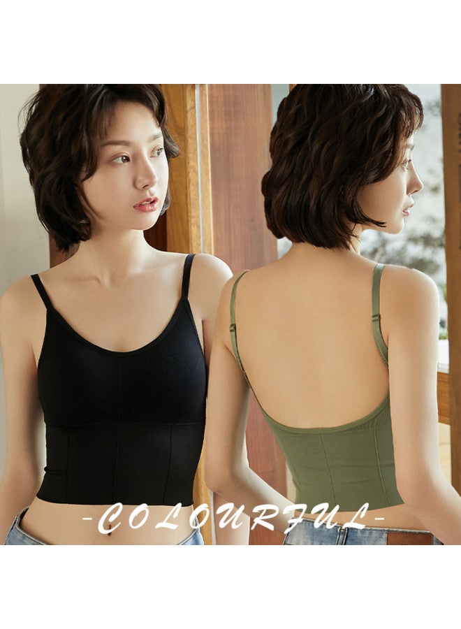 MIIOW Women'S Push-Up Beautiful Back Straps Simple Versatile Innerwear Outerwear Bra - Image 3