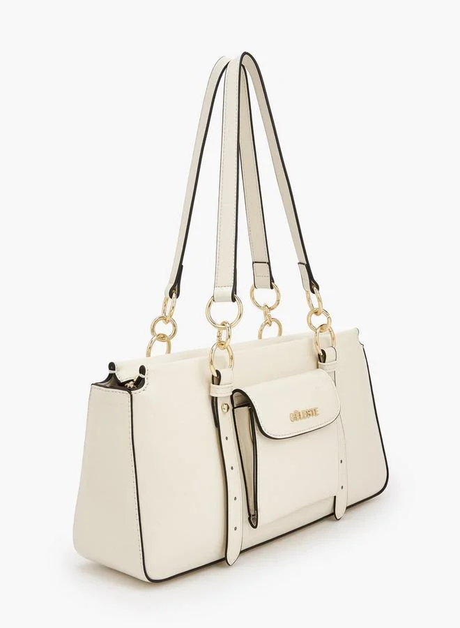 سيليست جلد صناعي لامع بظهر متطابق